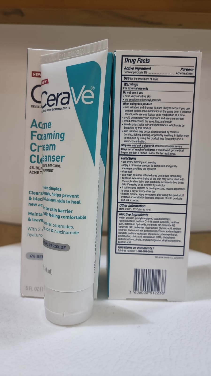 Cerave Acne Foaming Cream Cleanser