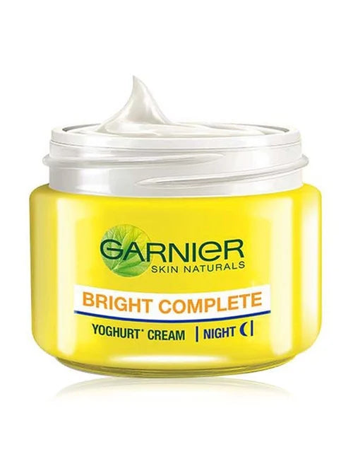 Garnier Bright Complete VITAMIN C YOGHURT Night Cream, 40g