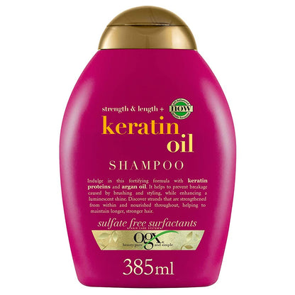 Ogx Shampoo Anti-Breakage+ Keratin Oil, 385ml