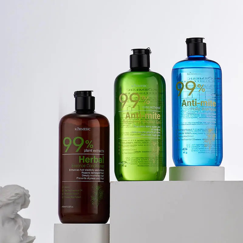 KORMESIC ANTI-MITE SHOWER GEL+SHAMPOO+CONDITIONER