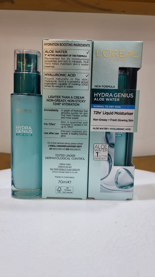 LOREAL PARIS HYDRAGENIUS normal to dry skin