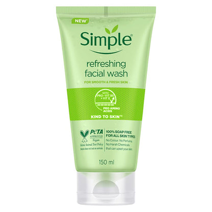 Simple Refreshing Facial Wash