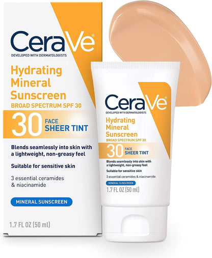 CeraVe Tinted Sunscreen with SPF 30