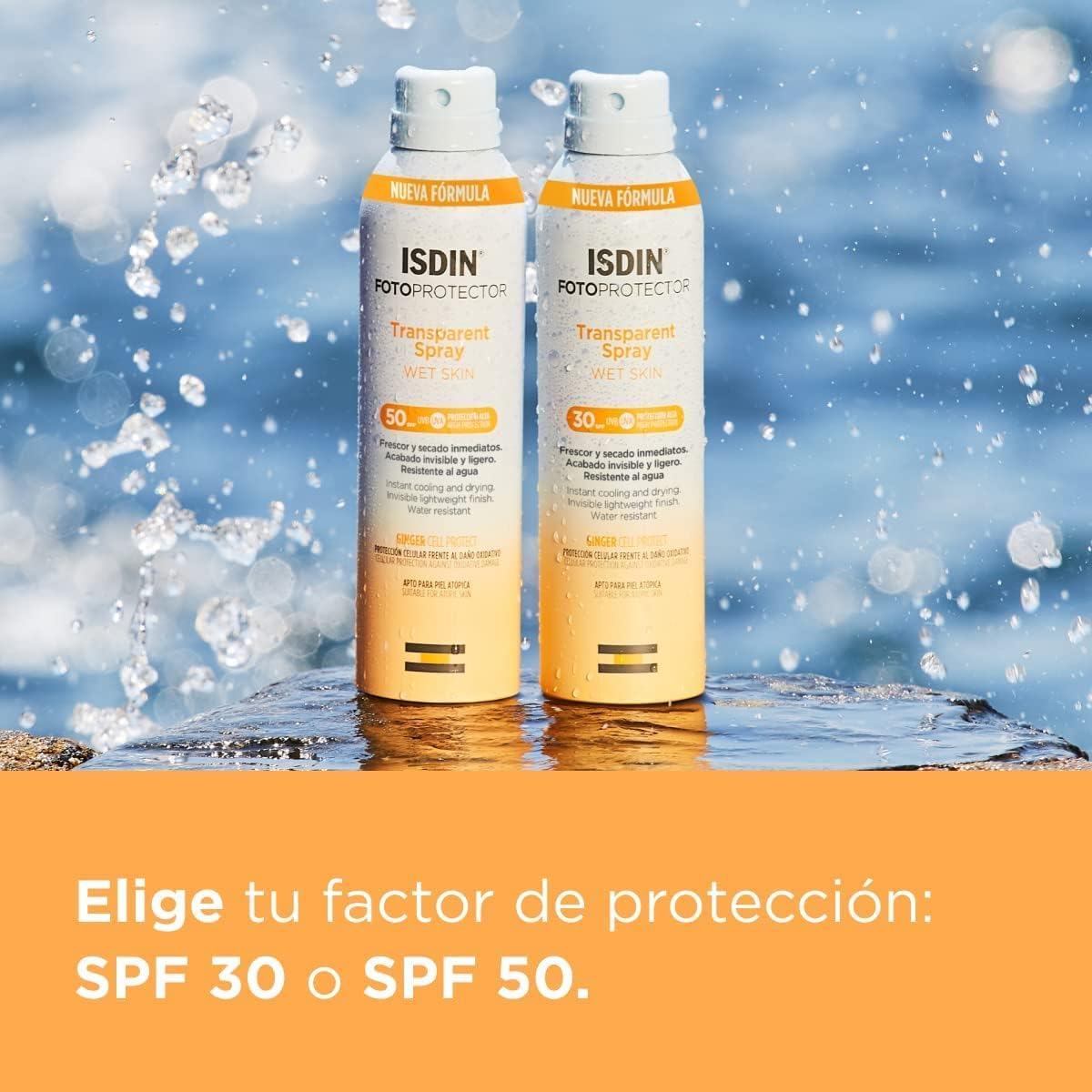 اسپری شفاف اسدین فوتوپروتکتور Spf 50 