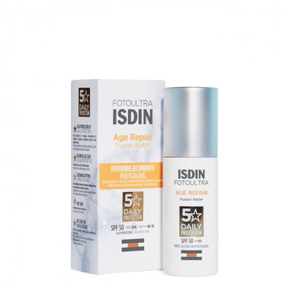 به ابتدای گالری تصاویر بروید -25% ISDIN FOTOULTRA AGE REPAIR FUSION WATER FLUID SPF50 50ML 